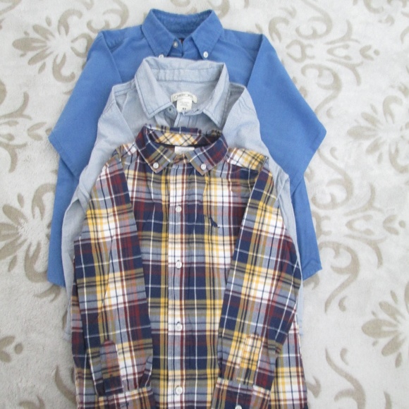 Other - 💥Boys Button Down Long Sleeve Shirts Lot💥